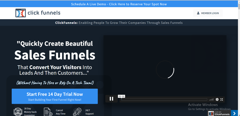clickfunnels affiliate program and rewards